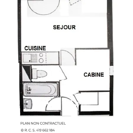 Apartment 4 Pers. Aux Menuires, Animaux Admis - Fr-1-452-7